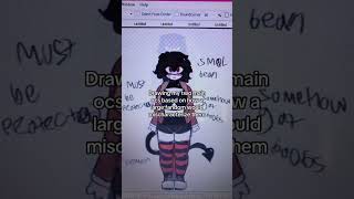 Is this how I have to design my ocs to have a big fandom💔 #ocs #ocsart #fandom #art #ocart #artist