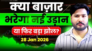 Nifty & Bank Nifty Analysis for Wednesday | 28 January 25 |  NIFTY Tomorrow #nifty