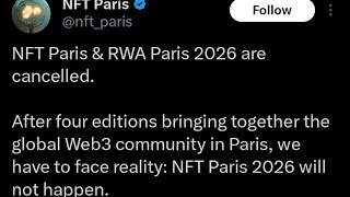 NFT Paris canceled! Can VeVe save the industry? $OMI $DEFX $DEVVE $DACAT