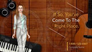 Video Creation Services | Agency-Video.com | Talking Avatar | Music Lessons | Video NO 105