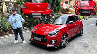Modified Maruti Swift Sport | Normal Swift Converted To Swift Sport | Lxi To Zxi | Base To Top
