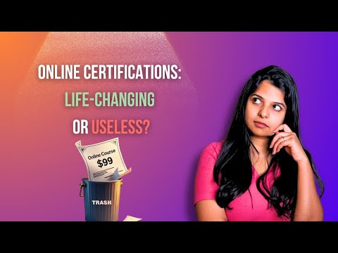 Online Certifications: Golden Ticket or Total Scam?