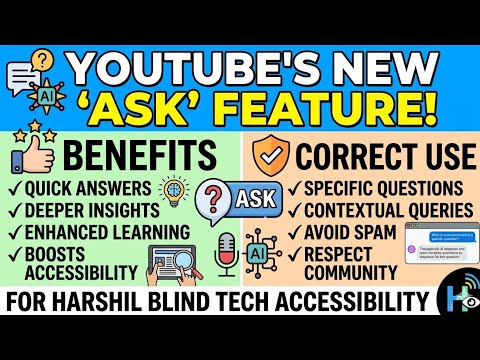A very special video for all YouTubers on the advantages and disadvantages of YouTube's Ask feature
