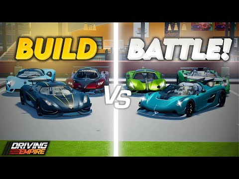 Dealership *BUILD BATTLE* in Driving Empire!