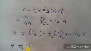 Derivation of Prandtl mayer equation #fluidmechanics normal shock wave//relation between M*1 AND M*2