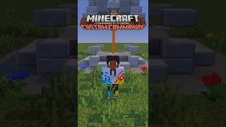 How to make custom commands on bedrock edition! #minecraft #minecraftbedrock #minecraftcommands