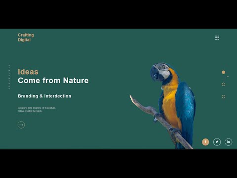 How To Make Website Using HTML  CSS With Image Gallery  HTML CSS Website Design