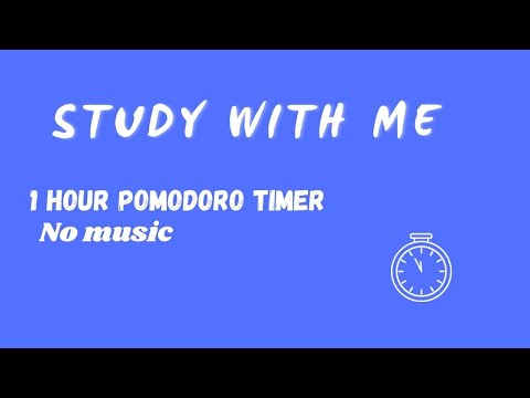 HOW TO STUDY for long hours with CONCENTRATION. POMODORO TECHNIQUE!