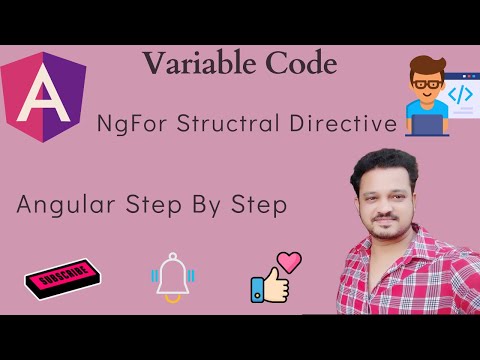 NgFor Angular Step by step course