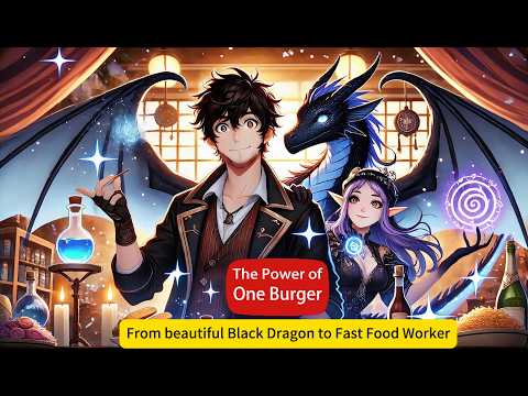 From beautiful Black Dragon to Fast Food Worker : The Power of One Burger! | Manhwa recap