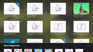 How to download project code files into Swift Playgrounds