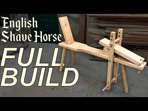 Upgraded English Shave horse - Full Build Guide