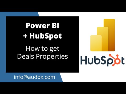 Power BI HubSpot Connector - How to get Deals Properties