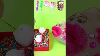 📹Handy eating show👄ASMR Eating show✨Emoticon candy #snacks #candy #asmreatingshow  #satisfyingasmr