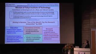 Tokyo Tech Intl. Symp. 201403 #7 "Talk by President of Tokyo Tech Part 1"