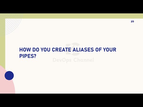 13 - Creating powerful aliases for your pipelines