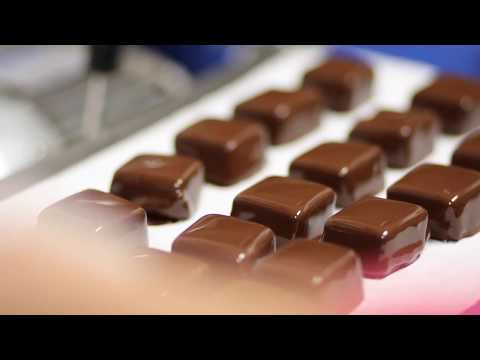 How we enrobe our chocolates