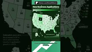 Number of businesses started by state #business #startup #businessstartup