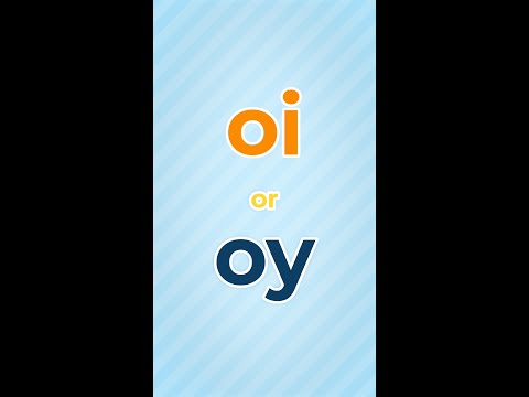 All About Spelling: When to Use OI and OY #Shorts