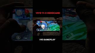 Vivo T4 x hendcame 🔥#freefire #1v2clutch #hendcame #gameplay #vivot4x5g #viral #shortvideo