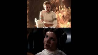 Padme Amidalla (Aotc) vs Leia Organa (Anh) #edit