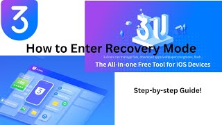 How to Enter DFU Mode & Recovery Mode on iPhone | 3uTools Tutorialrecovery mode final version