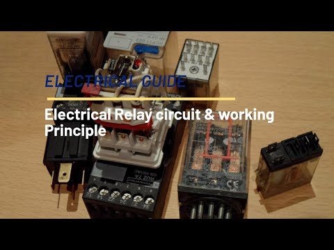 Electrical Relay,  It's Circuit and working Principle