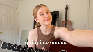 Spring Into Summer - Lizzy McAlpine (cover by Rosie)