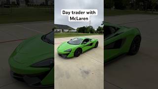 Day trading bought a McLaren #trading  #forex #trade #shorts #daytrading #daytrader #mclaren #life