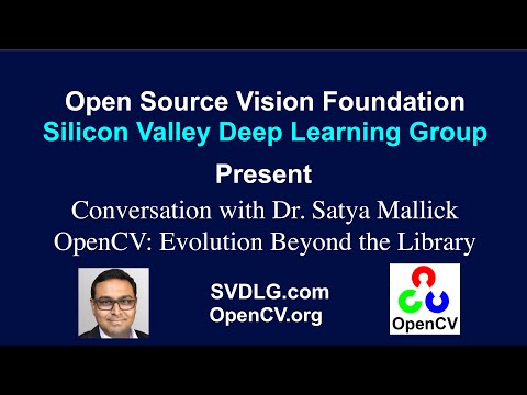 OpenCV: Evolution Beyond the Library by Dr. Satya Mallick, Interviewed by Sophia Viklund