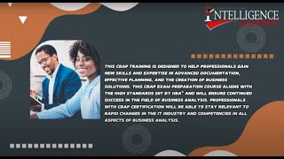 LECTURE 10: Business Intelligence Perspective - CBAP Business Analysis Professional