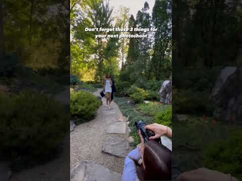 Don't forget these 3 things on your next photoshoot! #photography #phototips