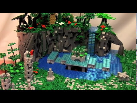 Working LEGO Rising Temple
