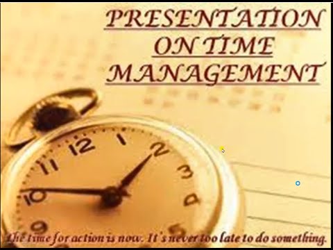 Webinar on TIME MANAGEMENT