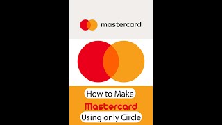 How to Make MasterCard Logo Using Circle - Photoshop Tutorial #short_tutorial #shorts #youtubeshorts