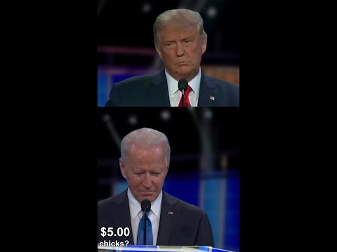 AI Trump vs AI Biden - Big Titty Goth Chicks