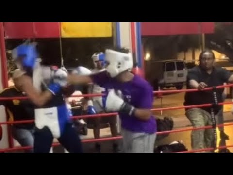First sparing in 2 years