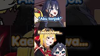 Kaela: Kaelachiwa..., Kronii: "Aku tonjok" 【Hololive】#vtuber #hololive  #hololiveid #hololiveen
