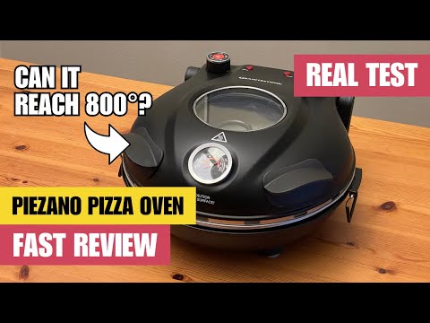 FAST REVIEW | Piezano Pizza Oven Unboxing and Test