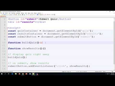 cis255 12c js quiz code example As04