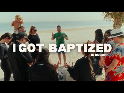 MY FIRST TIME EVER GETTING BAPTIZED!