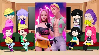 K-Pop Demon Hunters React To Themeselves / Memes / TikToks / Saja Boys / Huntrix / Gacha React