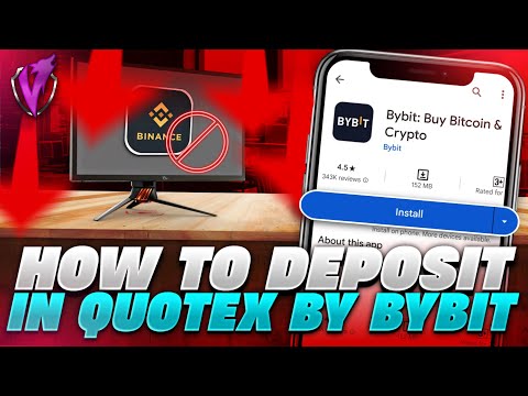 BEST ALTERNATIVE FOR BINANCE 👌🏻 | Bybit | Deposit in Bybit | Quotex | Deposit in Crypto