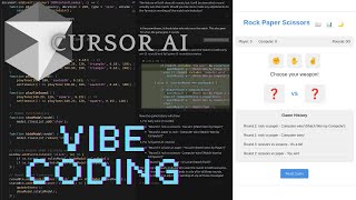 Vibe Coding with Cursor to Improve Rock Paper Scissors Game #vibecoding #cursorai #gameprograming
