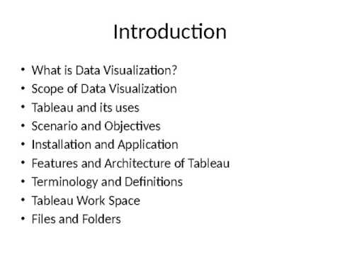 Tableau Course In Pune