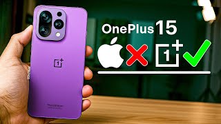 OnePlus 15—OnePlus is Doing WHAT Apple Didn’t, YES!