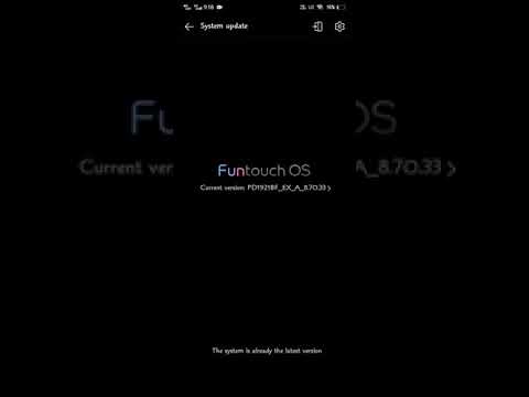 vivo z1x new update 8.70.33