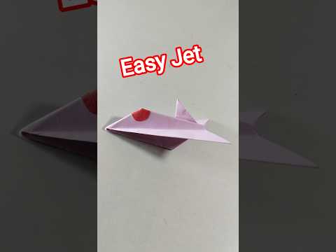 Easy Jet #ytshorts #trending #diy #papercrafts