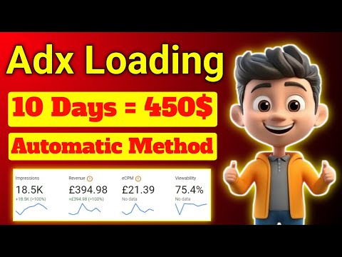 ADX Loading Automation Method | ADX Loading Earning And Live Payment Proof | Adx Loading method