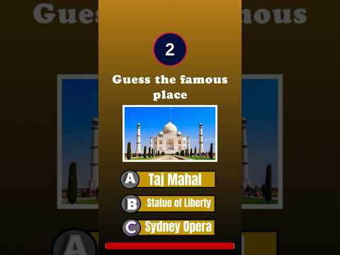 #famousplacesquiz#worldlandmarkquiz #travelknowledge #naturalwondersquiz